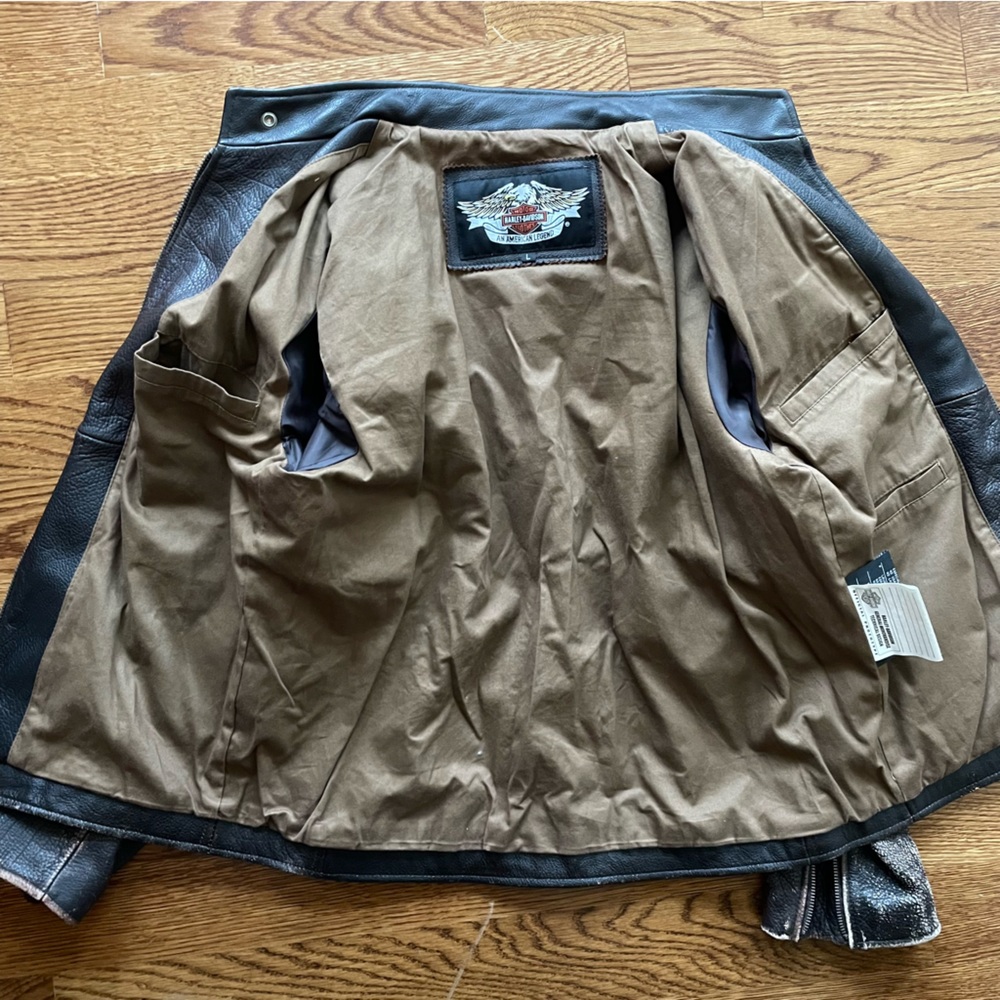 Harley Davidson Leather Prototype Jacket - image 4